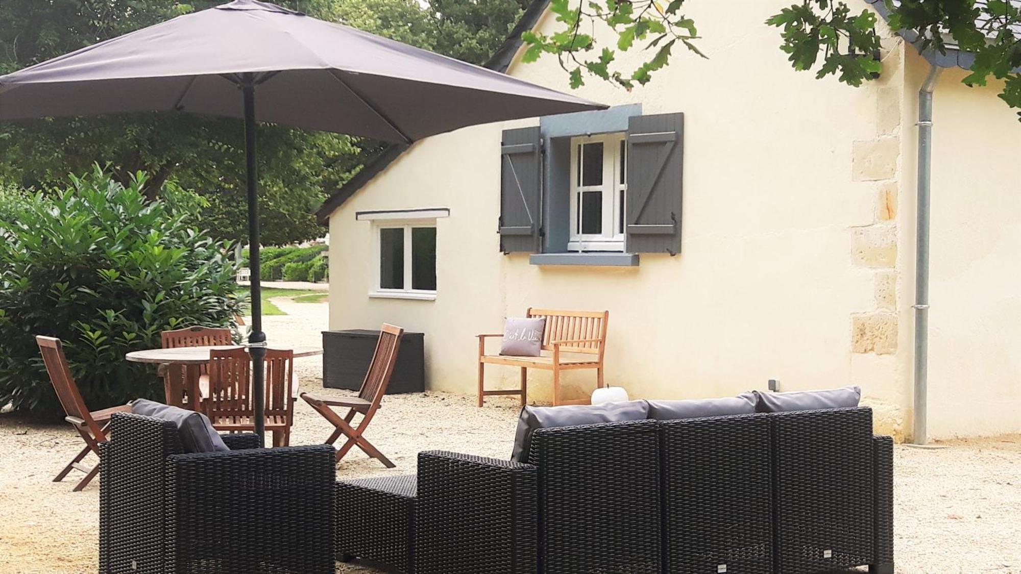 Chateau La Mothaye - Self Catering Apartments With Pool In The Loire Valley Les Bois-d'Anjou Oda fotoğraf
